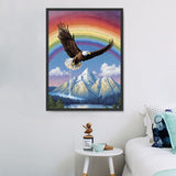 Aigle Diy Kits Acrylique Peinture Par Numéro Pour Adulte Enfant MJ2283