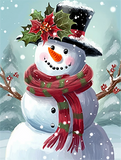 Noël Diy Kits Peintures Par Numéros MJ2417