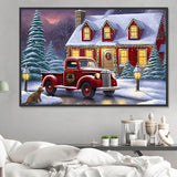 Noël Diy Kits Peintures Par Numéros MJ2428