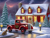 Noël Diy Kits Peintures Par Numéros MJ2428