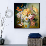 Fleur Diy Kits Peintures Par Numéros MJ2477