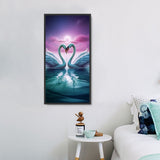 Cygne Diy Kits Acrylique Peintures Par Numéros Pour Adulte Enfant MJ9878