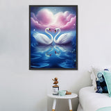 Cygne Diy Kits Acrylique Peinture Par Numéros Pour Adulte Enfant MJ9879