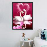 Cygne Diy Kits Acrylique Peinture Par Numéros Pour Adulte Enfant MJ9880