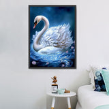 Cygne Diy Kits Acrylique Peinture Par Numéros Pour Adulte Enfant MJ9882