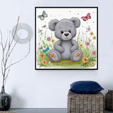 Ours Diy Kits Acrylique Peintures Par Numéros Pour Adulte Enfant MJ2178