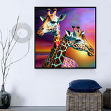 Girafe Diy Kits Peintures Par Numéros MJ2215