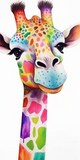 Girafe Diy Kits Acrylique Peintures Par Numéros Pour Adulte Enfant MJ2218