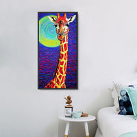Girafe Diy Kits Acrylique Peintures Par Numéros Pour Adulte Enfant MJ2221