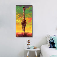 Girafe Diy Kits Acrylique Peintures Par Numéros Pour Adulte Enfant MJ2226