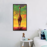 Girafe Diy Kits Acrylique Peintures Par Numéros Pour Adulte Enfant MJ2226