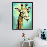 Girafe Diy Kits Acrylique Peintures Par Numéros Pour Adulte Enfant MJ2234