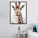 Girafe Diy Kits Acrylique Peintures Par Numéros Pour Adulte Enfant MJ2249