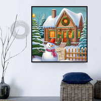 Noël Diy Kits Peintures Par Numéros MJ2390