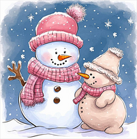 Noël Diy Kits Peintures Par Numéros MJ2392