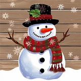Noël Diy Kits Peintures Par Numéros MJ2393
