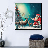 Noël Diy Kits Peintures Par Numéros MJ2394