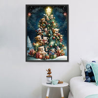 Noël Diy Kits Peintures Par Numéros MJ2396