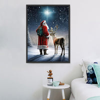 Noël Diy Kits Peintures Par Numéros MJ2398