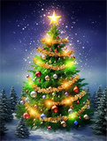 Noël Diy Kits Peintures Par Numéros MJ2399
