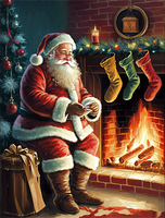 Noël Diy Kits Peintures Par Numéros MJ2410
