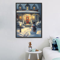 Noël Diy Kits Peintures Par Numéros MJ2415