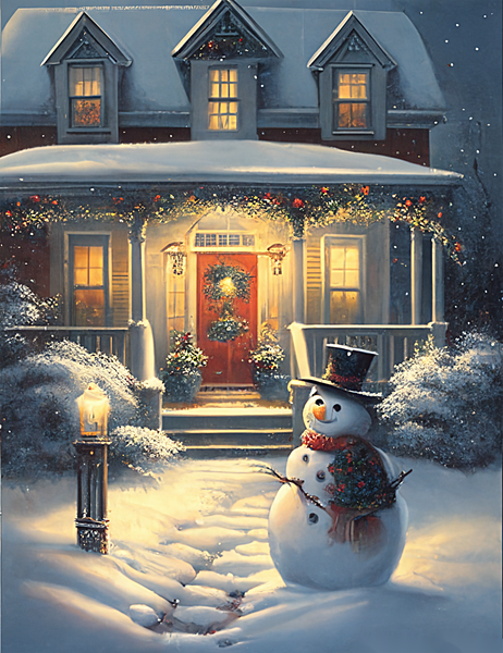Noël Diy Kits Peintures Par Numéros MJ2415