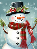 Noël Diy Kits Peintures Par Numéros MJ2418