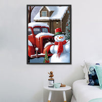 Noël Diy Kits Peintures Par Numéros MJ2419