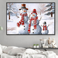 Noël Diy Kits Peintures Par Numéros MJ2425