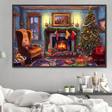 Noël Diy Kits Peintures Par Numéros MJ2427