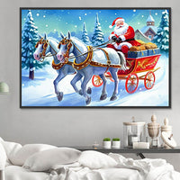Noël Diy Kits Peintures Par Numéros MJ2433