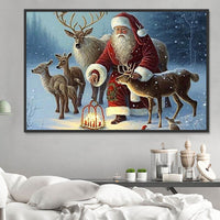 Noël Diy Kits Peintures Par Numéros MJ2436