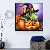 Halloween Diy Kits Peintures Par Numéros MJ2437