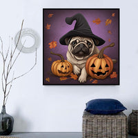 Halloween Diy Kits Peintures Par Numéros MJ2438