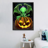 Halloween Diy Kits Acrylique Peintures Par Numéros Pour Adulte Enfant MJ2440