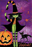 Halloween Diy Kits Acrylique Peintures Par Numéros Pour Adulte Enfant MJ2445
