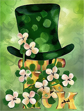 Le jour de la Saint-Patrick Diy Kits Acrylique Peintures Par Numéros Pour Adulte Enfant MJ2462