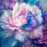 Fleur Diy Kits Peintures Par Numéros MJ2471