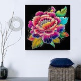 Fleur Diy Kits Peintures Par Numéros MJ2472