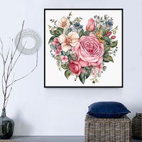 Fleur Diy Kits Peintures Par Numéros MJ2478