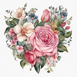Fleur Diy Kits Peintures Par Numéros MJ2478