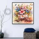 Fleur Diy Kits Peintures Par Numéros MJ2491
