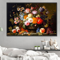 Fleur Diy Kits Acrylique Peintures Par Numéros Pour Adulte Enfant MJ2622