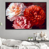 Fleur Diy Kits Acrylique Peintures Par Numéros Pour Adulte Enfant MJ2623