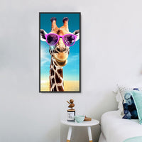 Girafe Diy Kits Acrylique Peintures Par Numéros Pour Adulte Enfant MJ2907