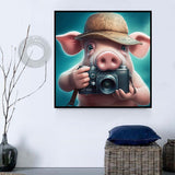 Cochon Diy Kits Acrylique Peintures Par Numéros Pour Adulte Enfant MJ2917