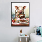 Cochon Diy Kits Acrylique Peintures Par Numéros Pour Adulte Enfant MJ2924