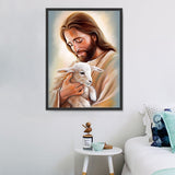 Christianisme Diy Kits Acrylique Peintures Par Numéros Pour Adulte Enfant MJ3011