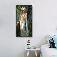 Femme Diy Kits Acrylique Peintures Par Numéros Pour Adulte Enfant MJ3049
